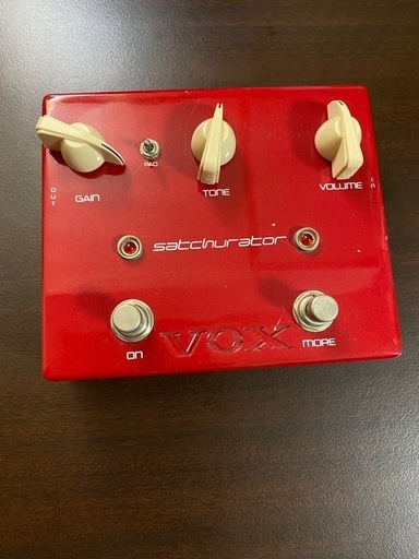 メルカリにて販売終了 VOX satchurator ギターエフェクター