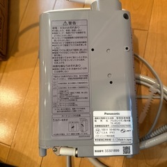 Panasonic　パナソニック  アルカリイオン TK-AS30 浄水器の画像