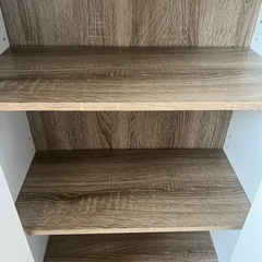 美品　扉付きシェルフの画像