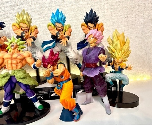 ドラゴンボール　フィギュア　まとめ売り　悟空　ブロリー　ゴジータ　ロゼ　11体