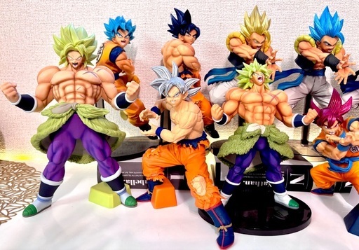 ドラゴンボール　フィギュア　まとめ売り　悟空　ブロリー　ゴジータ　ロゼ　11体