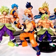 ドラゴンボール　フィギュア　まとめ売り　悟空　ブロリー　ゴジータ　ロゼ　11体の画像