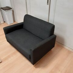 (家具）2人掛けコンパクトソファの画像