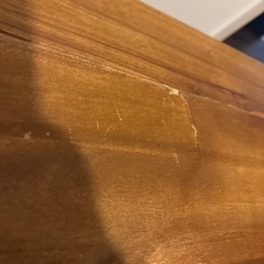 木製　ダイニングテーブルの画像