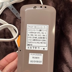 電気毛布の画像