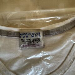 NICOLE CLUB FOR MEN スカルデザイン Tシャツの画像