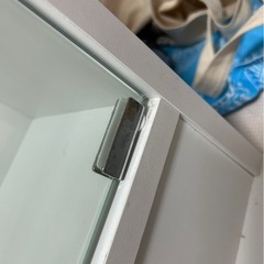 【取りに来ていただける方限定価格！】ガラスコレクションケース　ロータイプ　浅型の画像