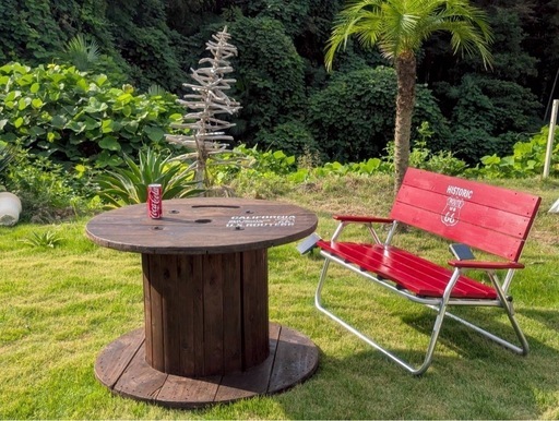 ケーブルドラム ケーブルドラム 電線ドラム テーブル アメリカン