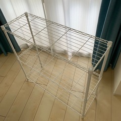 【既にお取引中の商品です。お問い合わせはご遠慮下さい＊】ニトリ(NITORI) スチールラック STANDARD 2段 ホワイト 幅84.5×奥行29.5×高さ80cm の画像