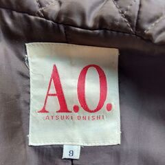 【USED】ATSUKI ONISHI A.O. ダッフルコー 9号の画像