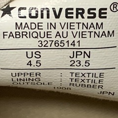 CONVERSE スニーカーの画像
