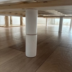 ダブルベッドとマットレスの画像