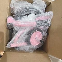 子供三輪車 三輪車 折りたたみ プレゼント　ピンク　クリスマスの画像