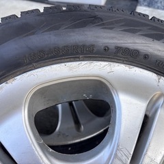 スタッドレス　BS VRX2 165/65R14の画像