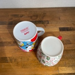 マグカップ2個セット　スヌーピー、クリスマスの画像