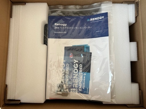 RENOGY ハイブリッドインバーター　24V 3000W 新品未使用品　即納