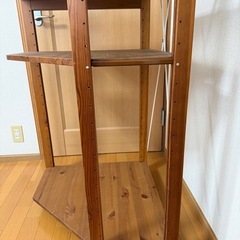 可変式木製棚の画像