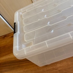 コロ付き衣装ケース　収納ケース　押入れケース
の画像
