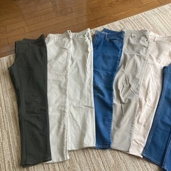 レディースデニム中古品9本‼️　73センチ76センチの画像