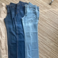 レディースデニム中古品9本‼️　73センチ76センチの画像