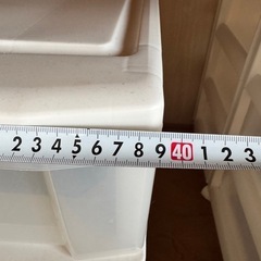 無料押し入れロングチェスト3段　　の画像