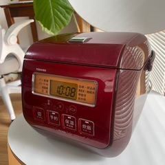 【TOSHIBA】マイコン式炊飯器 3合の画像