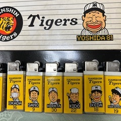阪神タイガースライター１０個セット
の画像