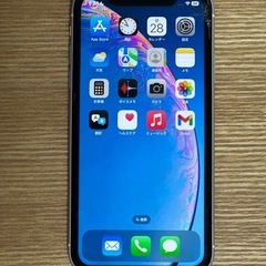 【傷あり】iPhone XR 64GB iOS18.7【SoftBank SIMロック】の画像