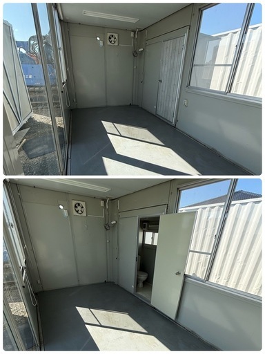 CT-54J 三協フロンテア　ユニットハウス　プレハブ　未使用トイレカプセル付き