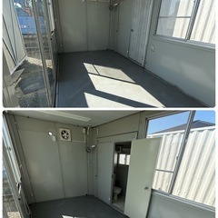 CT-54J 三協フロンテア　ユニットハウス　プレハブ　未使用トイレカプセル付きの画像