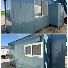CT-54J 三協フロンテア　ユニットハウス　プレハブ　未使用トイレカプセル付きの画像