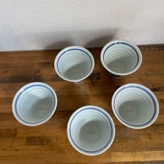 おしゃれな湯呑み　×5の画像