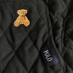 POLO 抱っこひもカバー フード付き　冬　くま　ケープ　ベビーカー防寒の画像