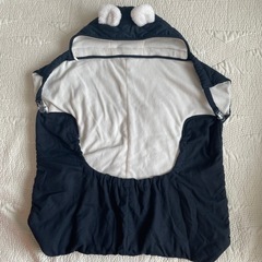 POLO 抱っこひもカバー フード付き　冬　くま　ケープ　ベビーカー防寒の画像