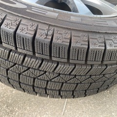 超格安　ワンシーズン使用　205-60R16  KENDA スタッドレスタイヤ　16×6J インセット38 プリウスアルファ等の画像