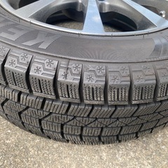 超格安　ワンシーズン使用　205-60R16  KENDA スタッドレスタイヤ　16×6J インセット38 プリウスアルファ等の画像