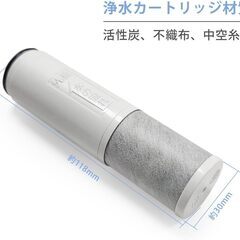 TH658-1S 交換用浄水器カートリッジ (TH658S 3個入り) オールインワン塩素除去カートリッジ 蛇口の画像
