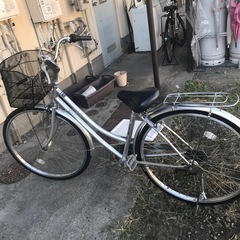27インチ６段ギア付き自転車5000円で譲ります の画像