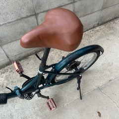 折りたたみ自転車の画像