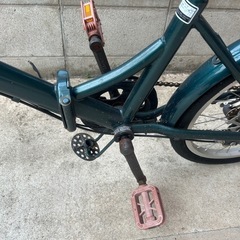 折りたたみ自転車の画像
