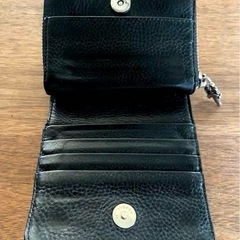 クロムハーツ　スクエアジップビルウォレット　原本付の画像