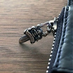 クロムハーツ　スクエアジップビルウォレット　原本付の画像