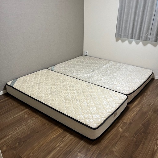 ダブルサイズマットレスとシングルサイズマットレス