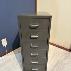 【お取引相手決定済】袖机・デスクワゴン　IKEA ヘルメルの画像