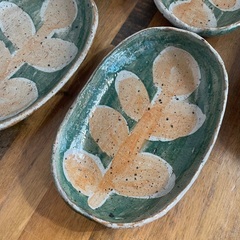 陶器の小皿×5の画像