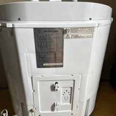 二槽式 小型洗濯機 RC-500（3.0kg）の画像