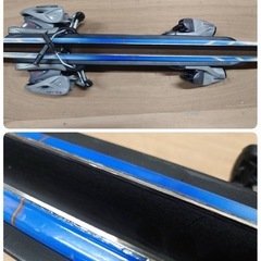 ●25) ROSSIGNOL Pleasure Limted 160cm  106/69/97 15M スキー板 /ビンディング 2点セット 中古 ①の画像