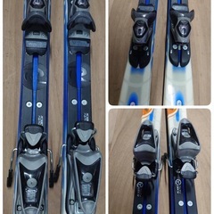 ●25) ROSSIGNOL Pleasure Limted 160cm  106/69/97 15M スキー板 /ビンディング 2点セット 中古 ①の画像