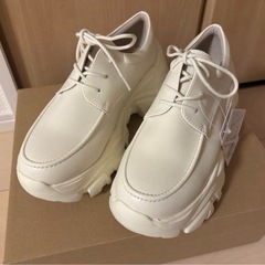 【新品】orientaltraffic レースアップシューズ24cmの画像