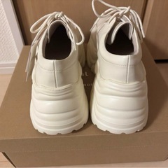 【新品】orientaltraffic レースアップシューズ24cmの画像